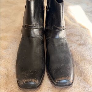 Frye Harness 8R Men's Black Leather Boots size 13